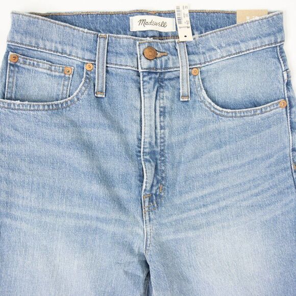 NEW Madewell Classic Straight Jeans in Meadowland Wash,27‎ - Picture 4 of 16